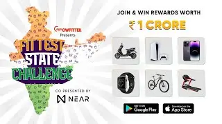 India's Fittest State Challenge | Walk & earn rewards worth Rs 1 Crore