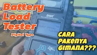 Battery Load Tester (Digital Type). Alat Test Battery