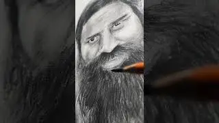 #beard #drawing #babaramdev #portrait #pencildrawing