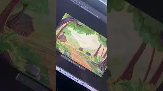 a layout piece for my animation heh #drawwithme #photoshop #layout #digitalart #digitaldrawing