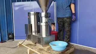 Creamy Nuts Butter Machines Line for Peanut Hazelnut Pistachio Walnut Almond Cashew Pecan