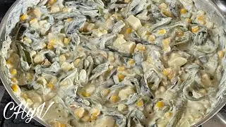 Rajas con Crema