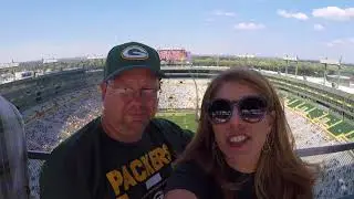 Travel Vlog - 11  Lambeau Field! Go Pack Go!