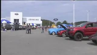 Jenkins Ford car show raises money for pancreatic cancer research