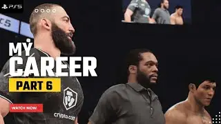 My Career in UFC 5 to become a Champion Walkthrought Gameplay