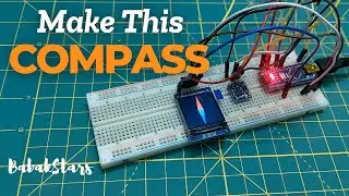 Создайте свой собственный цифровой компас на TFT LCD-дисплее &mdash; пошаговая инструкция!