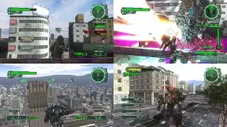 EDF 6 DLC 1 M 13 Paratroopers - Farming Cheeses - All Classes - Inferno - Earth Defense Force