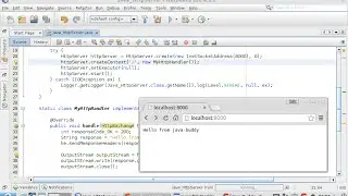 Simple example of Java HttpServer