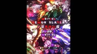 Jojo's vs Demon Slayer (Writing Wise)