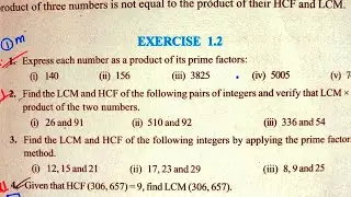 10 th (NCERT) Mathematics-REAL NUMBER CHAPTER-1 EXERCISE- 1.2 (Solution) | Pathshala (Hindi)