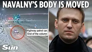 'Murdered' Alexei Navalny&rsquo;s 'bruised body smuggled out of Russian prison' as Putin branded 'killer'