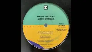 SIMPLE PLEASURE - JUST WANTED TO KNOW HER