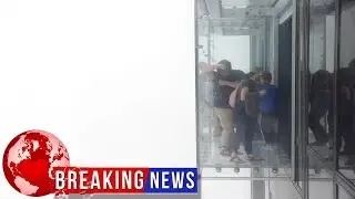 SkyDeck ledge protective layer cracks under visitors&rsquo; feet