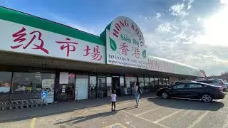 Đi chợ châu á ở Calgary Canada 