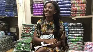 The BIGGEST ANKARA MARKET in Nigeria BALOGUN MARKET/ MARKET VLOG
