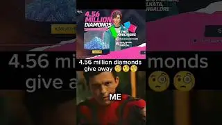 4.56 Millions Diamond giveaway 💎 || #shorts #ffmax #giveaway #dragonballsuper