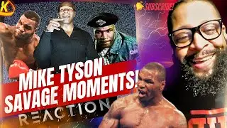 Mike Tyson SAVAGE Moments! | REACTION !!!