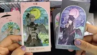 🤍Luna's Light/Dark Angel Tarot 🖤 обзор