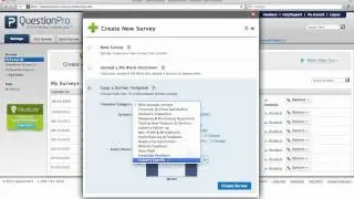 Tutorial : Create Free Online Survey using survey template
