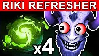 REFRESHER RIKI - DOTA 2 PATCH 7.07 NEW META PRO GAMEPLAY