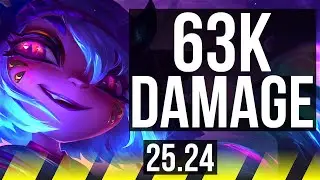 TRISTANA & Maokai vs DRAVEN & Karma (ADC) | 63K damage | EUW Diamond | 25.24