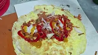 EGG ROLL MAKING #pihufoodvlog #streetfood #food 