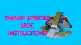SWAMP SPEEDER MOC INSTRUCTIONS (by EMbricks)