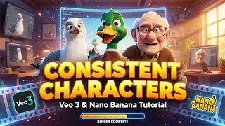 Наконец-то! Секрет создания постоянства ИИ-персонажей (Veo 3 и Nano Banana)