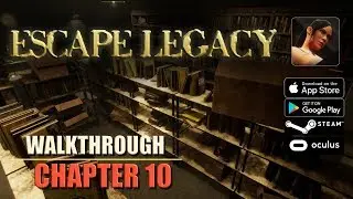 Escape Legacy Chapter 10 Walkthrough Ancient Scrolls Level 10 iOS/Android/PC/Oculus/Cardboard 3D VR