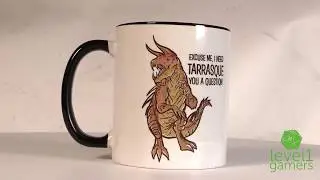 11 Oz I Need Tarrasque Mug 360 Rotation Video By Level1Gamers.