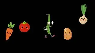 Vegetable Dance 🥕🥦 | Super Catchy Kids  Music