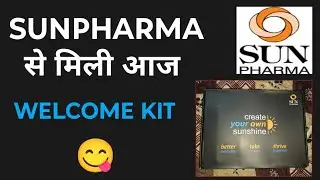 Received WELCOME KIT from SUNPHARMA today | Joining in Sunpharma Company 2025