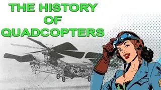 The history of quadrocopters