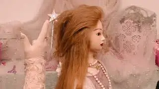 ASMR Hair Hour Long Detangle Parting Wooden Comb Spraying Cutting