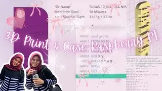 TUTORIAL 3D PRINT FLASHPRINT & MEMBUAT CASE RASPBERRY PI PADA SOLIDWORK ‼️