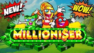 🛑 🌎WORLD PREMIERE! NEW MILLIONISER Slot! FULL-SCREEN Diamond Vaults, BIG WIN from Circa #millioni$er