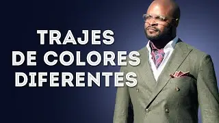 Trajes de colores no convencionales para hombre - ¿Debería usar trajes llamativos o de un color