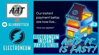 Electroneum Instant Pay is LIVE! And Its FAST!