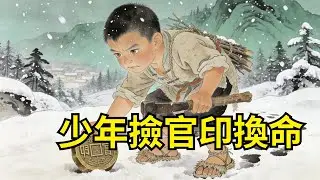 8歲砍柴少年撿到官印，餓得眼冒金星也不賣，冒雪送回縣衙。知府見他凍裂雙手，當場認作義子，十年後成欽差大臣！【心事郵局】#民間故事#傳統故事#故事頻道#聽書#睡前故事#情感