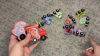 Top Montessori Animal Train Set