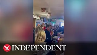 'The gang serves beers in Wrexham'  It's Always Sunny cast pull pints in Welsh pub