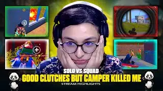 Lady Predator Solo vs Squad Funny PUBG/ BGMI Funny Live Highlights