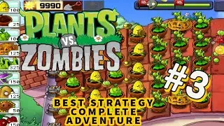 Best Strategy Adventure Plants Vs Zombies Hack Mod | DAY | NIGHT | FOG | ROOF Full walkthrough #3