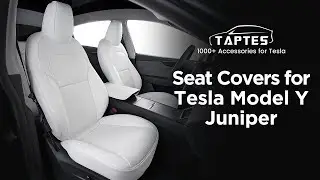 I Just Installed Seat Covers to Our New 2026 Tesla Model Y Juniper!