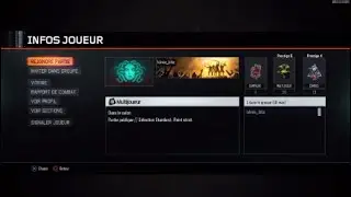 Présentation glitch XP bot sur Call of duty Black ops 3 mode multijoueur