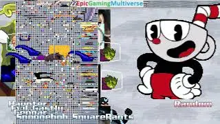 Ghost Type And Poison Type Pokemon And SpongeBob VS Jin The Demon In A MUGEN Battle / Match