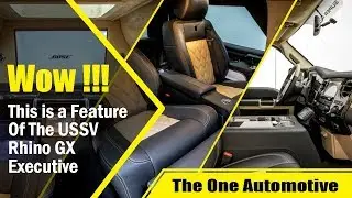 Wow !!! This is a Feature Of The USSV Rhino GX Executive (interior and exterior)