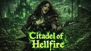 CITADEL OF HELLFIRE – 1 Hour Gothic Violin Metal | Fantasy Gaming Music Mix