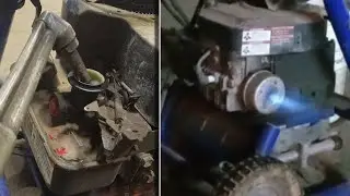 Feeding pure oxygen + propane into a running engine - huge Power gains!