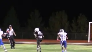 Jalan Lawson to Justin Shorter South Brunswick vs Sayreville 10-21-16